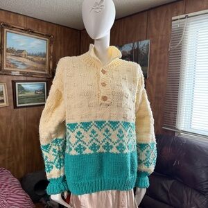 Handmade Vintage Knit Sweater